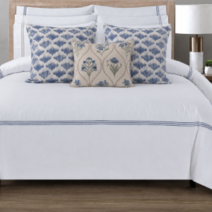 Charlene embroidered duvet cover set