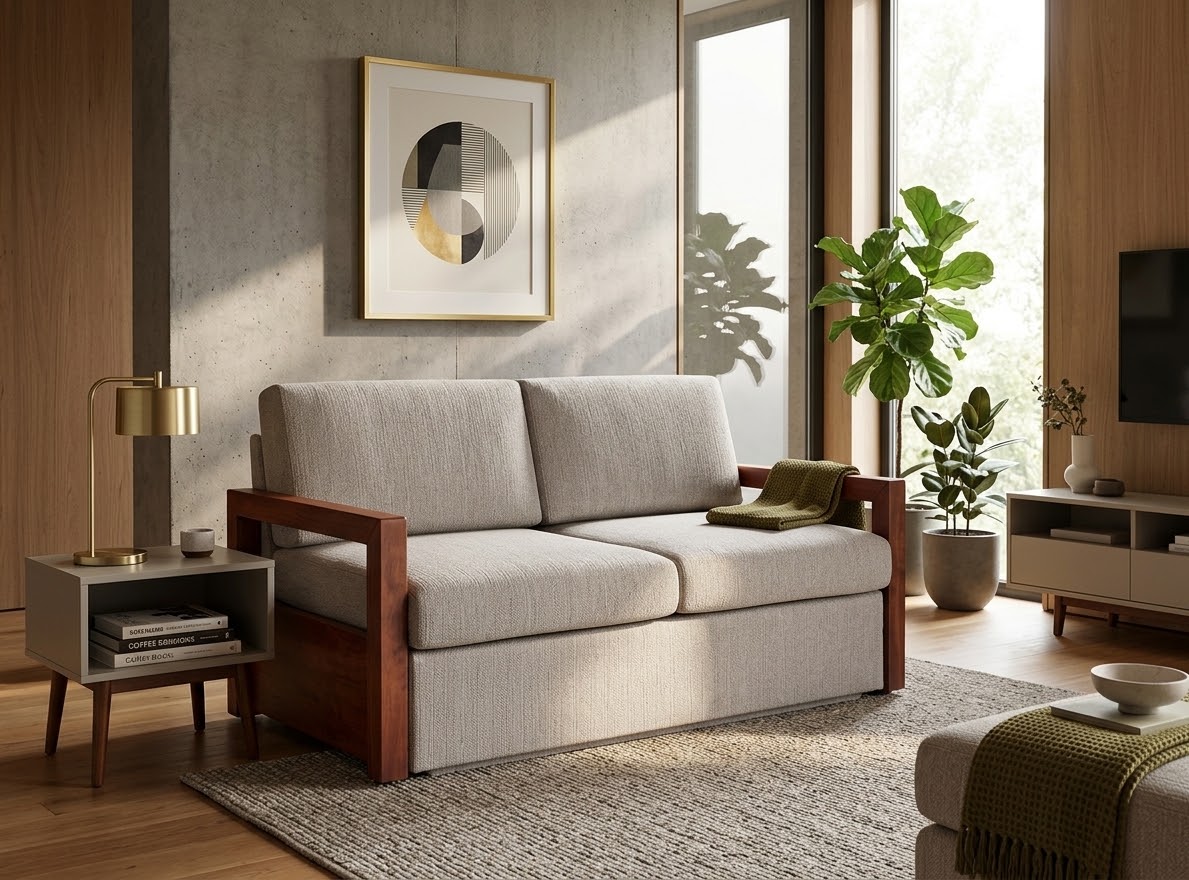 Bohdi Sleeper Couch - Fabric