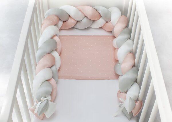 Pure Silk baby cot bumper - Image 5