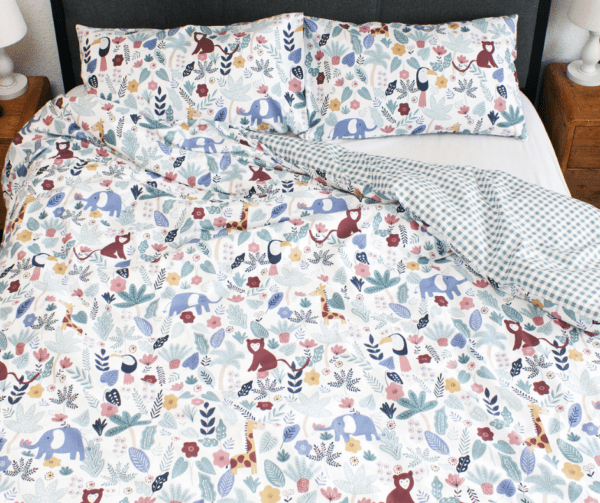 Jungle Fever Printed Kids Duvet Cover Sets - Image 2