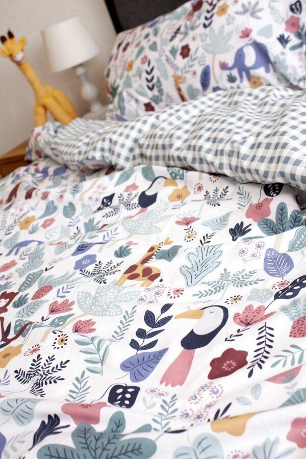 Jungle Fever Printed Kids Duvet Cover Sets