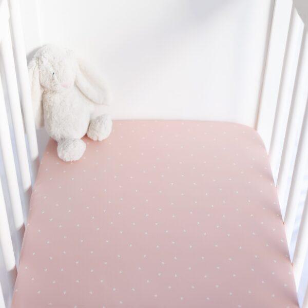 Mulberry Silk baby cot fitted sheet - Image 6