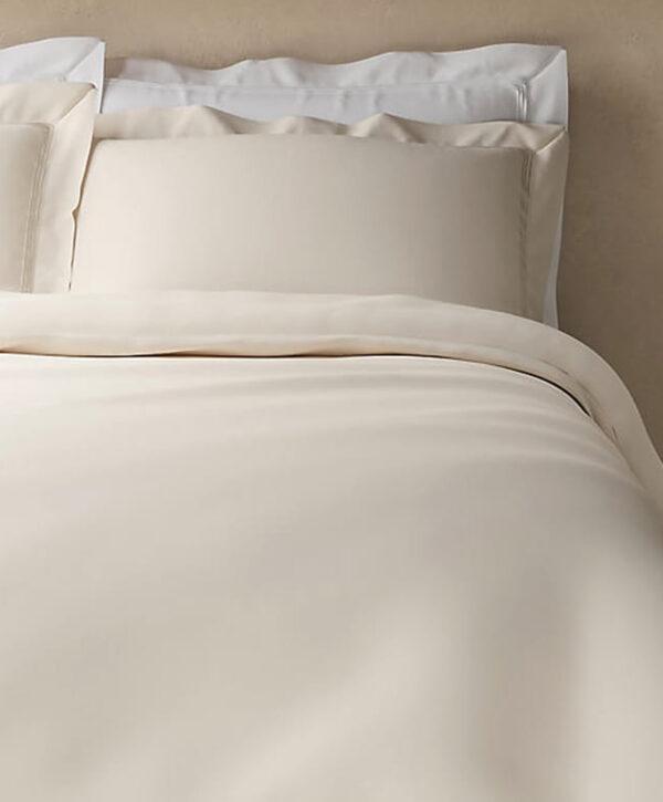 400th Egyptian Cotton Giza Pleated Oxford Duvet Cover Sets - Image 2