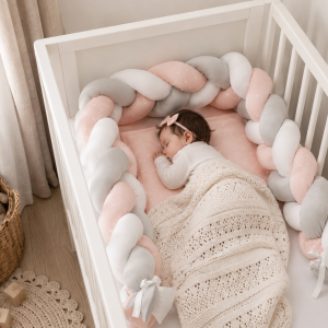 Pure Silk baby cot bumper
