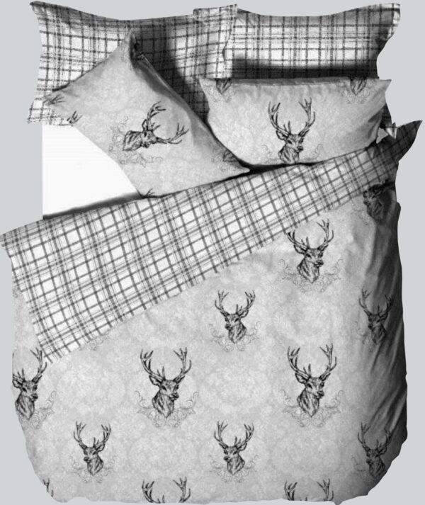 Stag Grey Duvet Cover Set