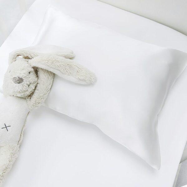 Organic Mulberry Silk Baby Pillowcase - Image 2