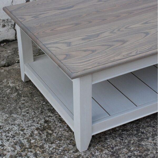 Normandy Coffee Table – Island Grey - Image 2