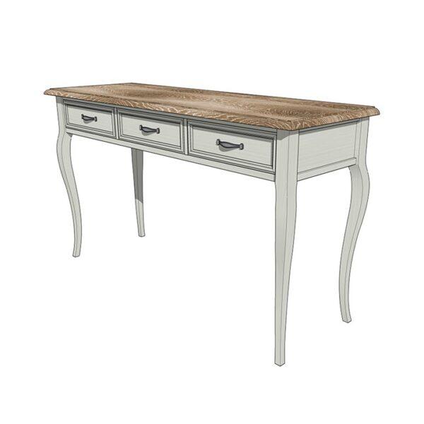 Normandy Dresser 3 Drawer Cabriolet Leg - Image 2