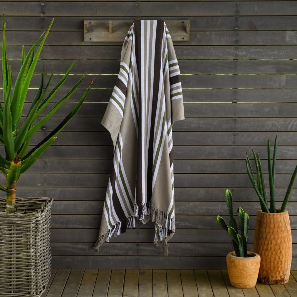 Protea Pinstripe Throw