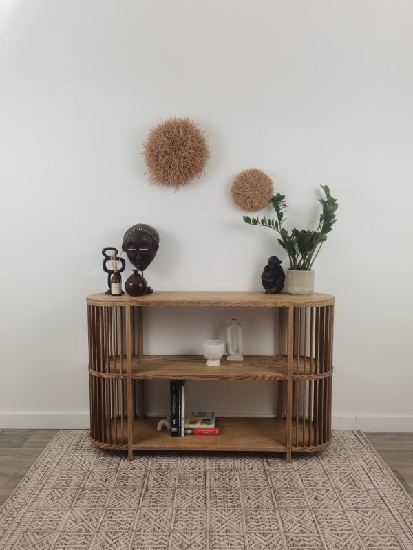 Reed Console 136cm - Gunsmoke (Ash)