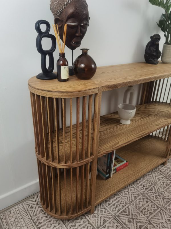 Reed Console 136cm - Gunsmoke (Ash) - Image 3