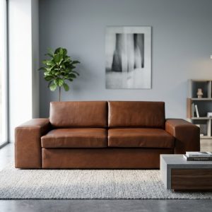 Ghia Sleeper Couch - Leather