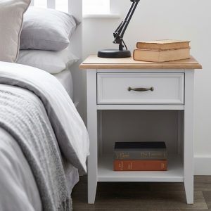 Bastille 1 Drawer Closed Sides Pedestal